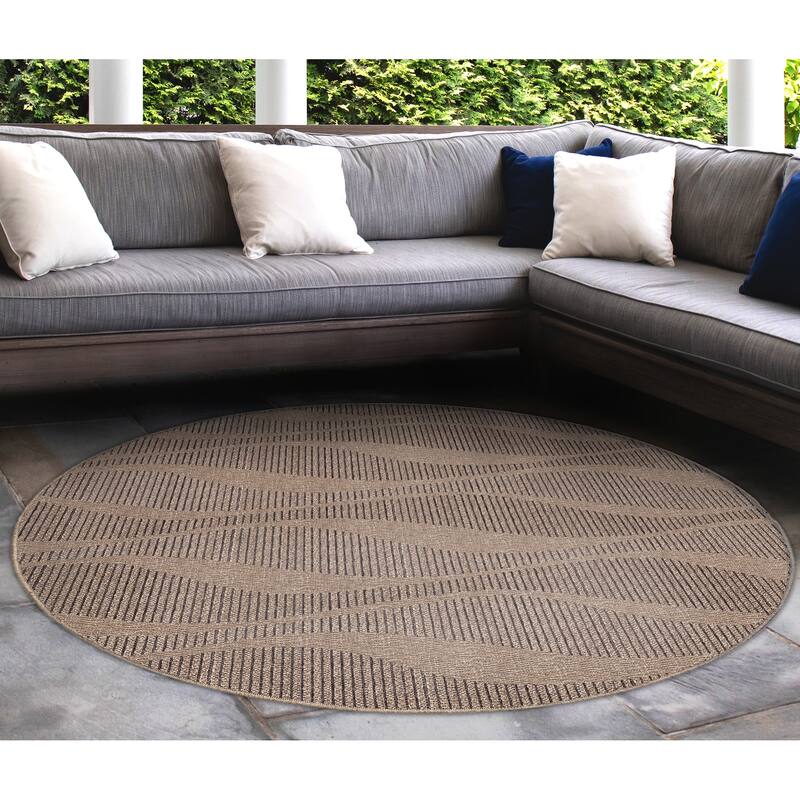 Liora Manne Monaco Wave Indoor/Outdoor Area Rug