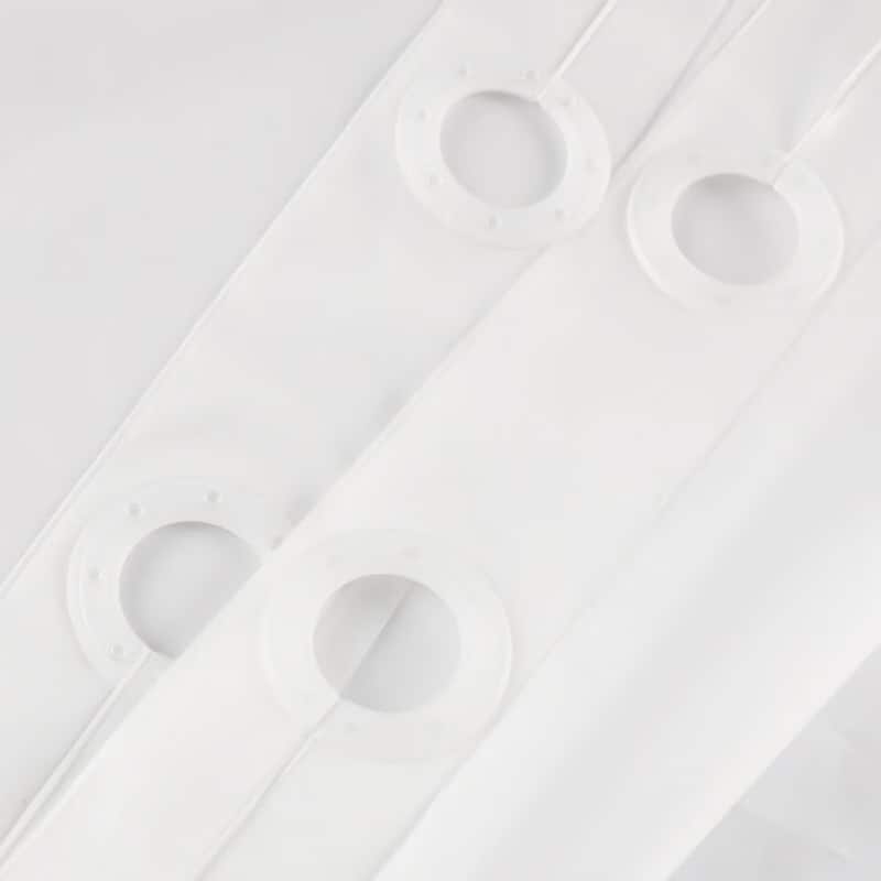 No Hook Premium PEVA Shower Curtain Liner