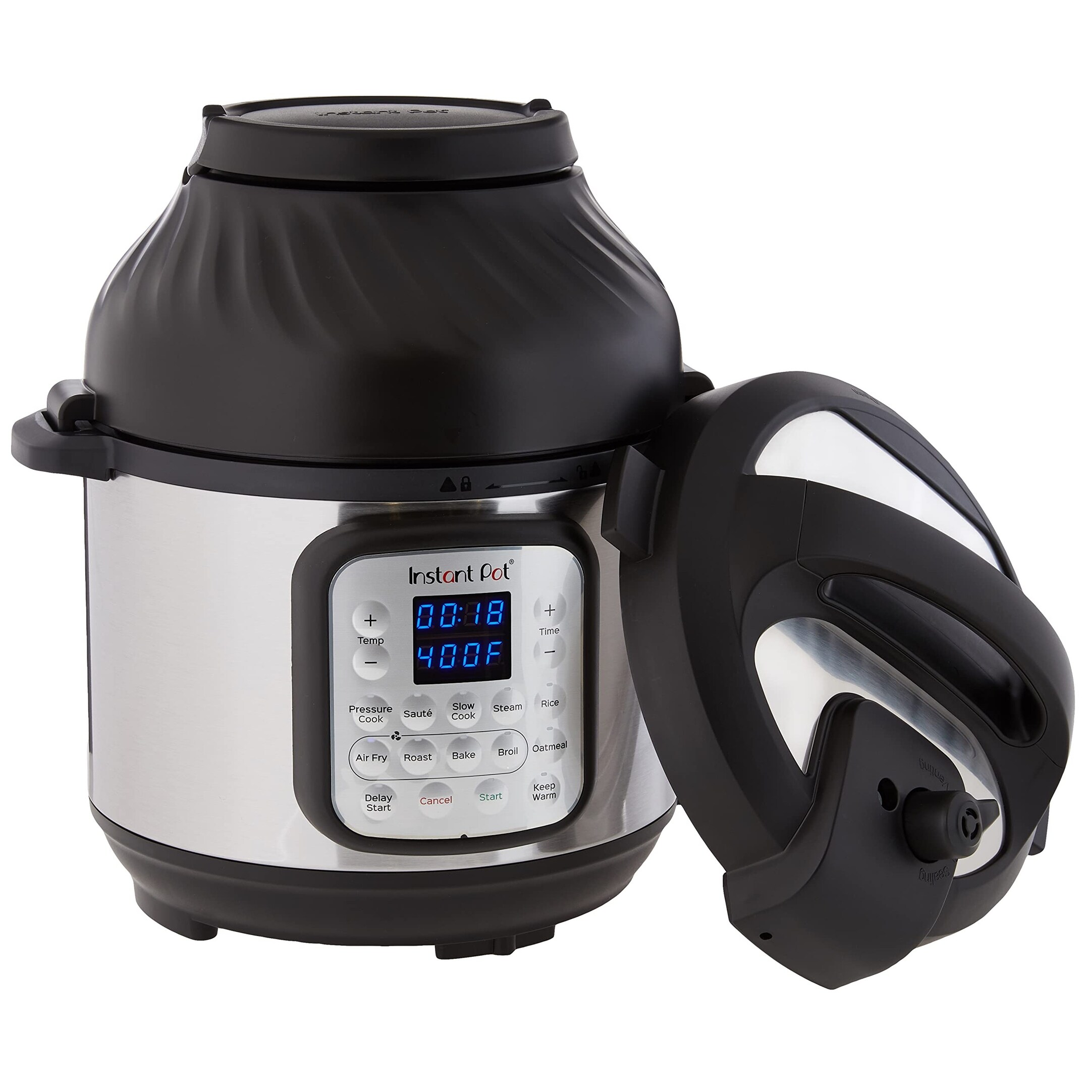 9 in 1 Electric Pressure Cooker and Air Fryer Combo with Stainless Steel Pot Pressure Cook Slow Cook Air Fry Roast Steam Bed Bath Beyond 39120758