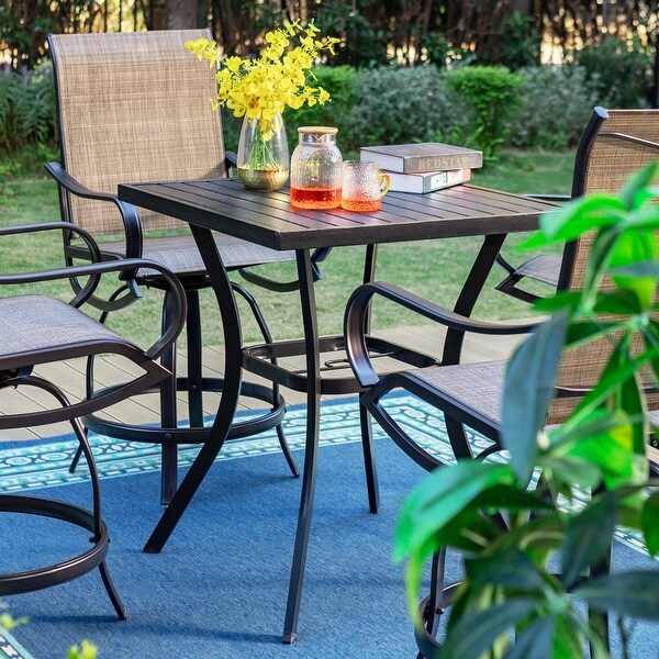 Amazon.com: Mr IRONSTONE Bar Table, 53