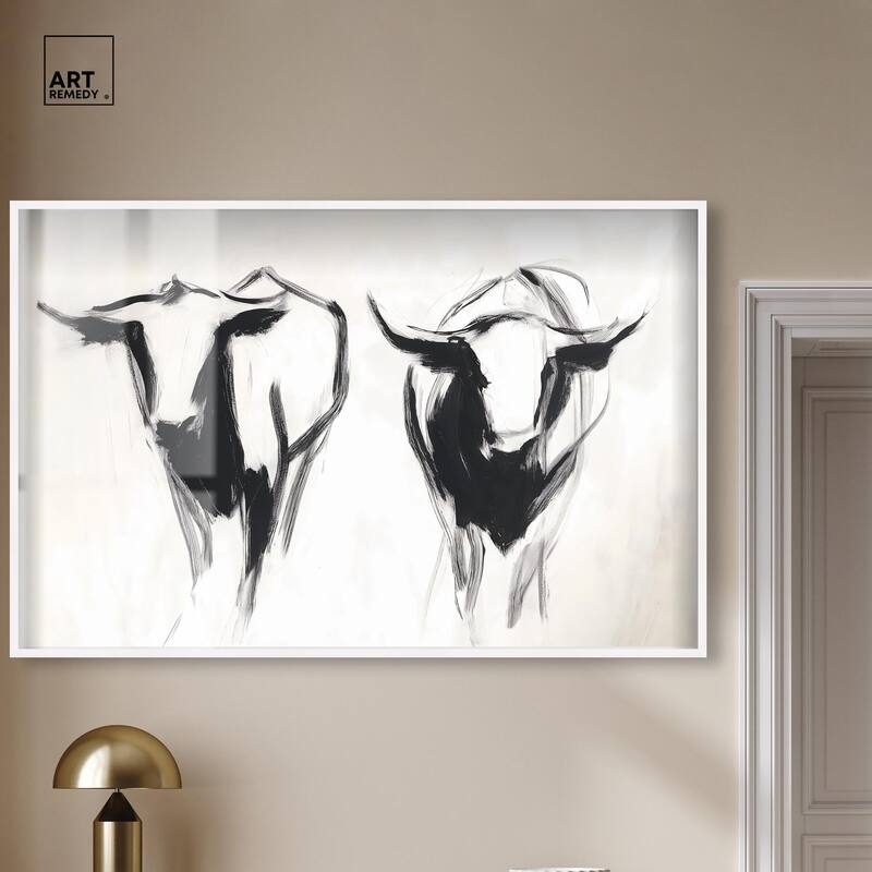 Bovine I Shadowbox by Art Remedy