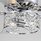 preview thumbnail 16 of 17, 52" Reversible 5-Blade Caged Ceiling Fan with Light and Remote