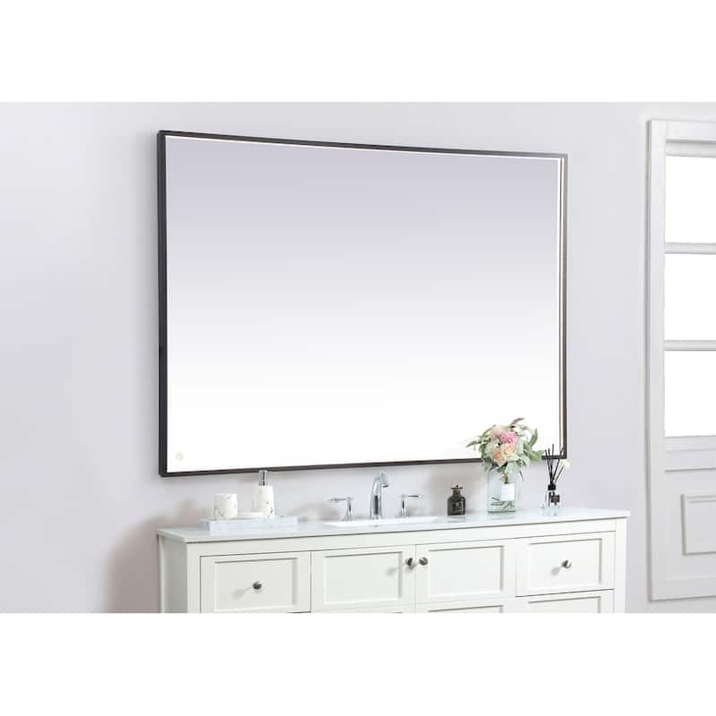 Indigo Home 42x60 inch LED mirror with adjustable color temperature