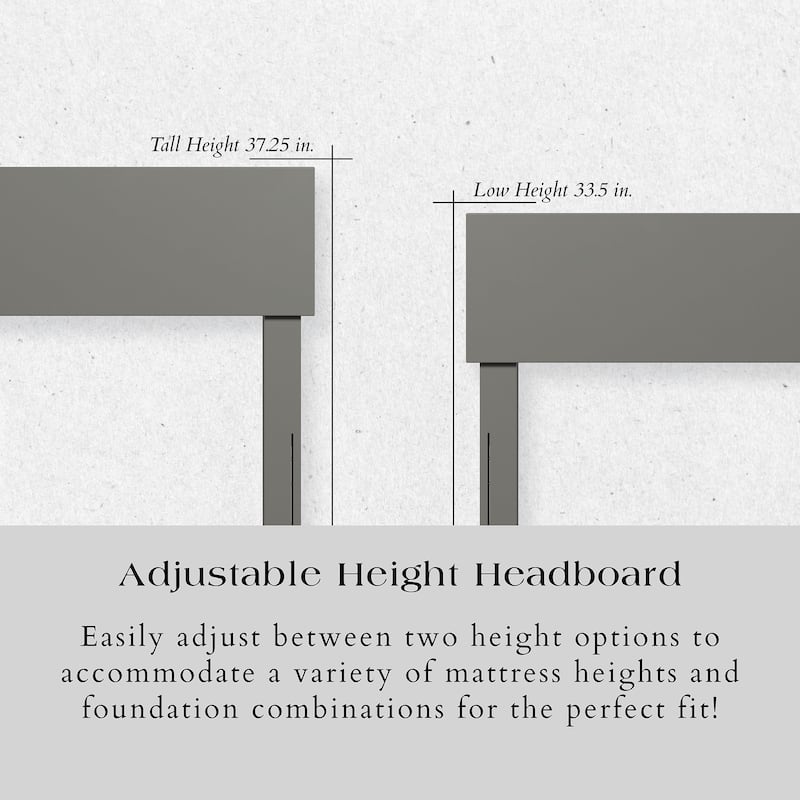 AFI Orlando Headboard with Attachable Charger