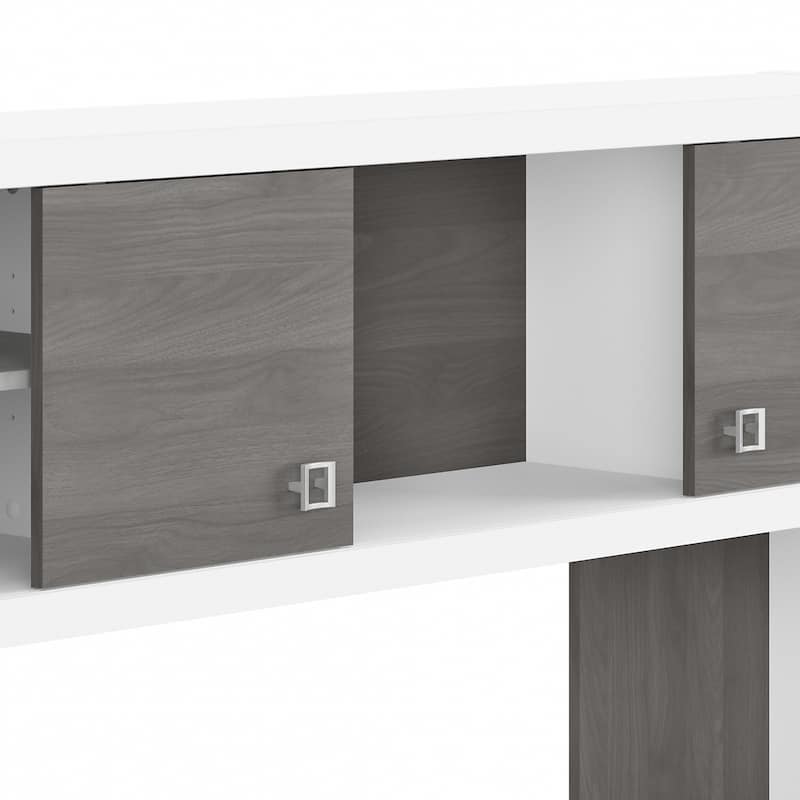 Echo 60W Credenza Desk with Hutch by Bush Business Furniture
