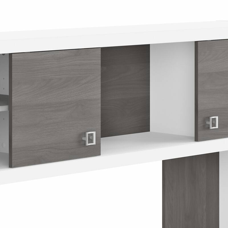 Echo L Shaped Desk with Hutch by Bush Business Furniture
