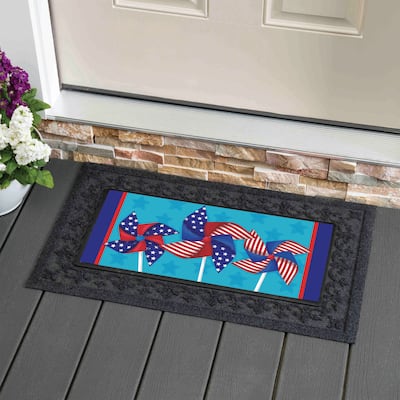 22 in. x 10 in. Celebrate Pinwheel Sassafras Switch Mat