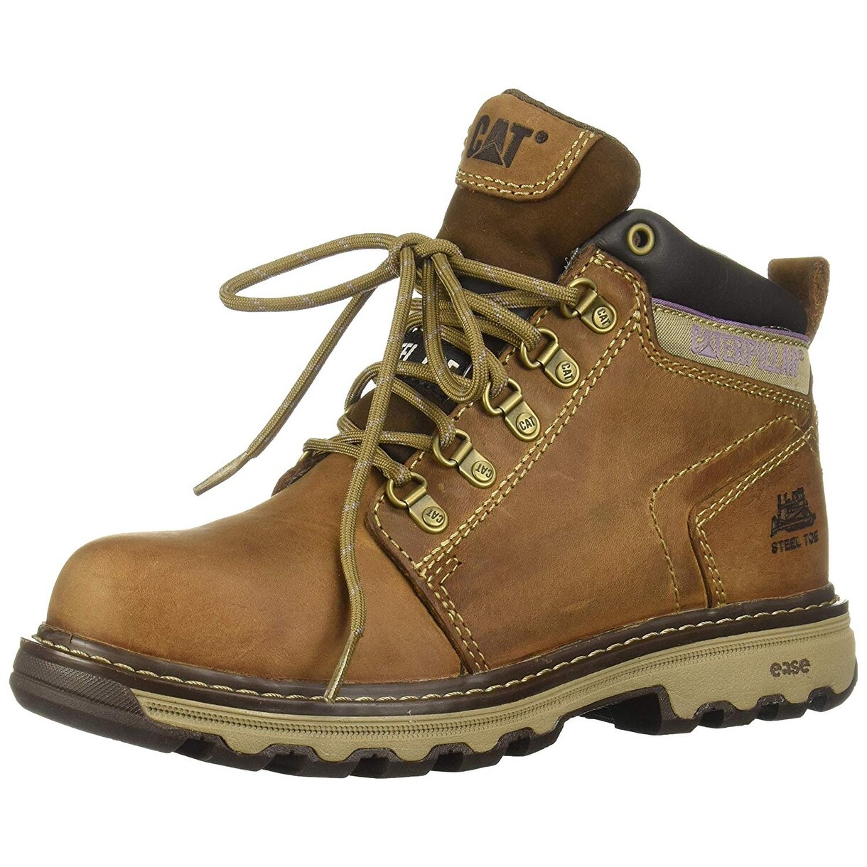 caterpillar steel toe boots womens