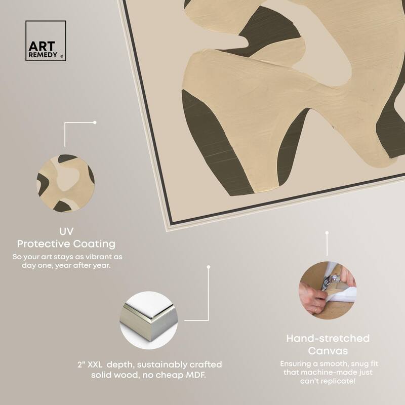 Shapes of Sage I Canvas by Art Remedy