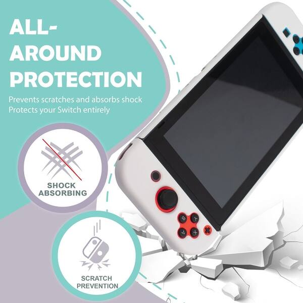 Insten Dockable Case For Nintendo Switch Protective Hard Case For Nintendo Switch Console And Joycon Controllers Milk White Overstock Insten Dockable Case For Nintendo Switch Protective Hard Case For Nintendo Switch Console And Joycon Controllers Milk White Overstock