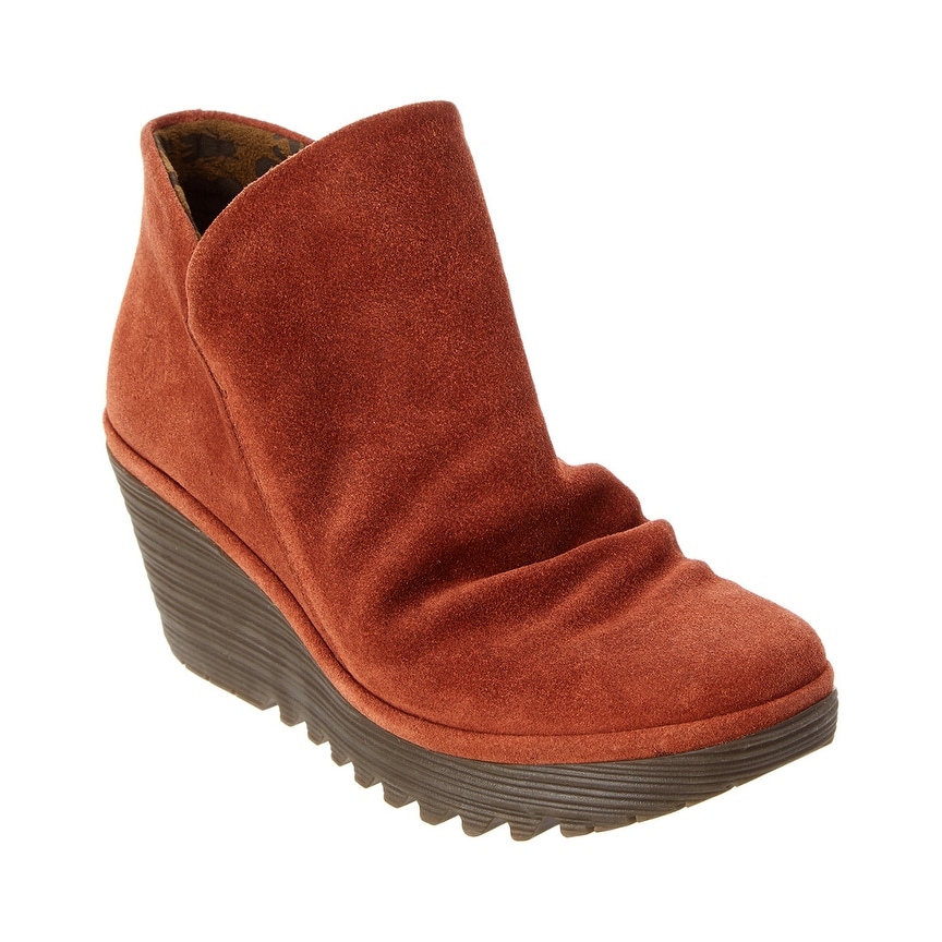 fly london yip wedge bootie