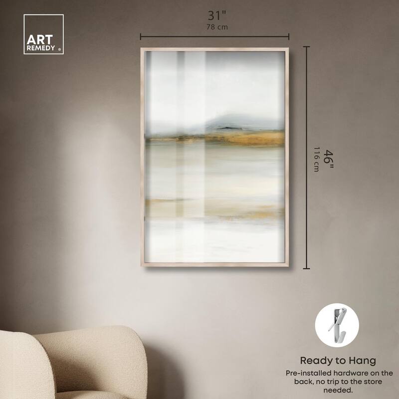 Misty Expanse II Shadowbox by Art Remedy