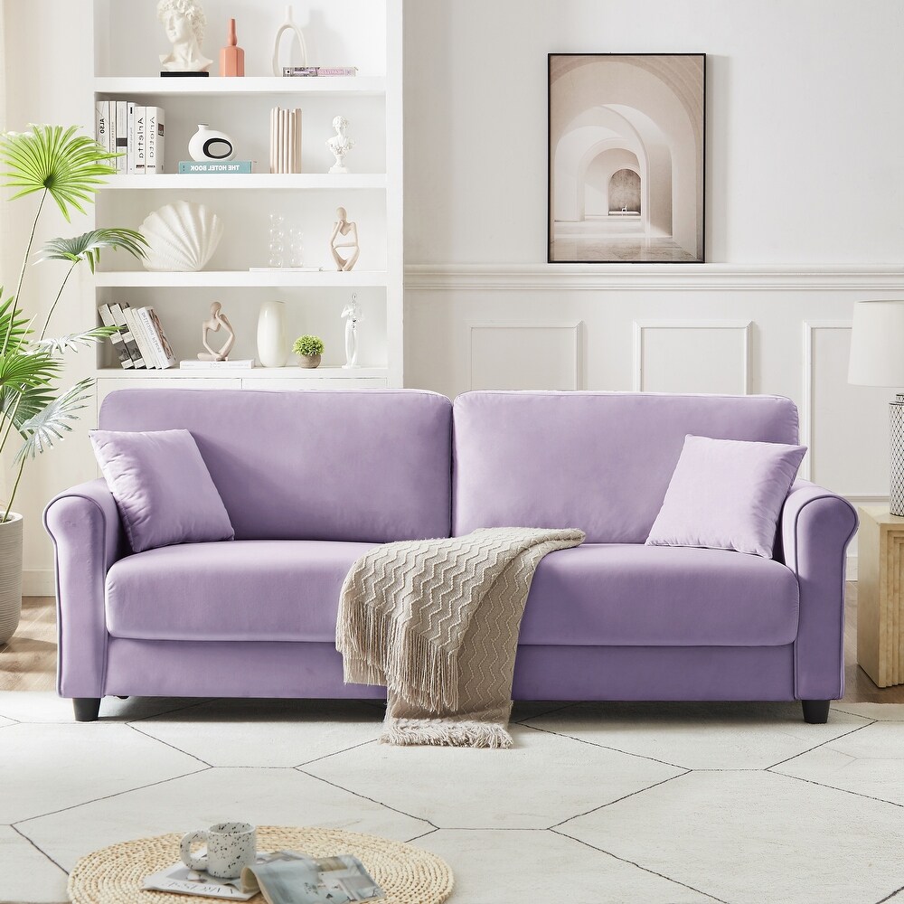 Cushions for purple sofa clearance