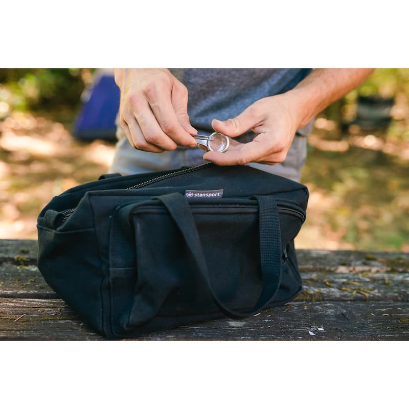 Stansport Cotton Canvas Tool Bag - Black
