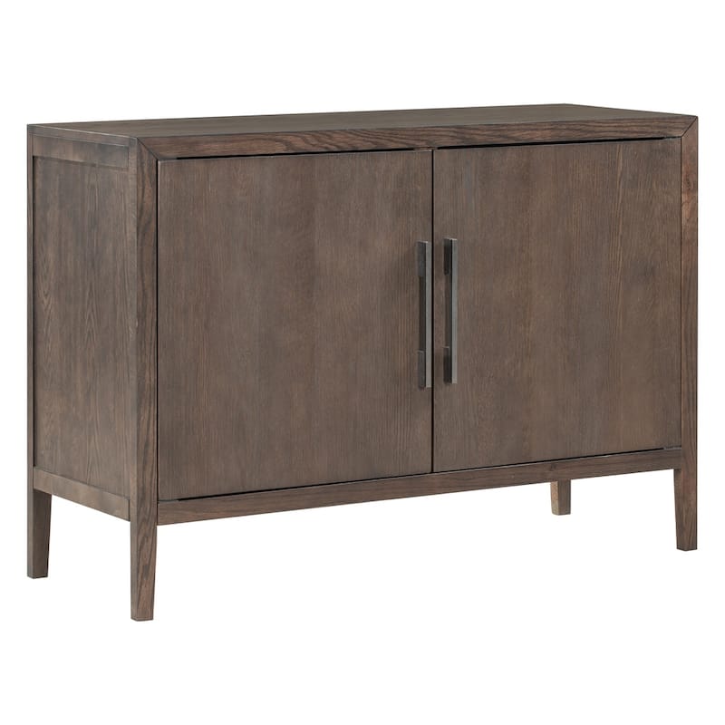 Wooden Cabinet with 2 Metal handles and 2 Doors