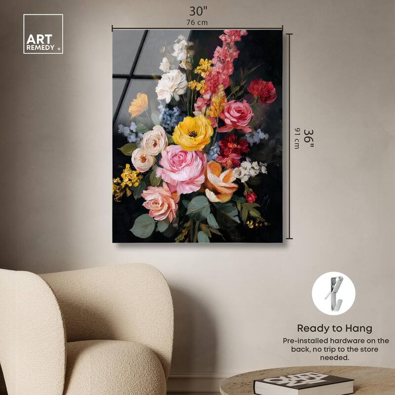 Garden Richness II Acrylic by Art Remedy, Ready to Hang