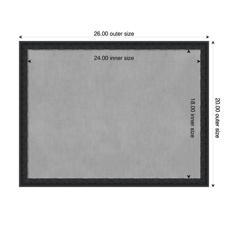 Amanti Art Bethany Black Framed - 26 x 20 in - Bethany Black