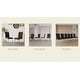 preview thumbnail 41 of 40, Modern Dining Chairs, PU Faux Leather High Back Upholstered Side Chair with C-shaped Tube Plating Metal Legs(Set of 4)