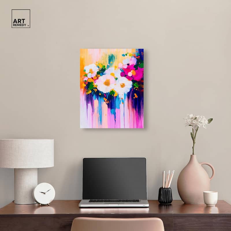 Contrast of Purity I Canvas by Art Remedy, Gallery Wrapped