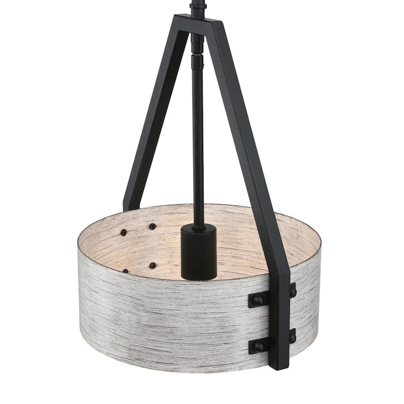 Westinghouse 6125800 Callowhill 12" Wide Wood Pendant