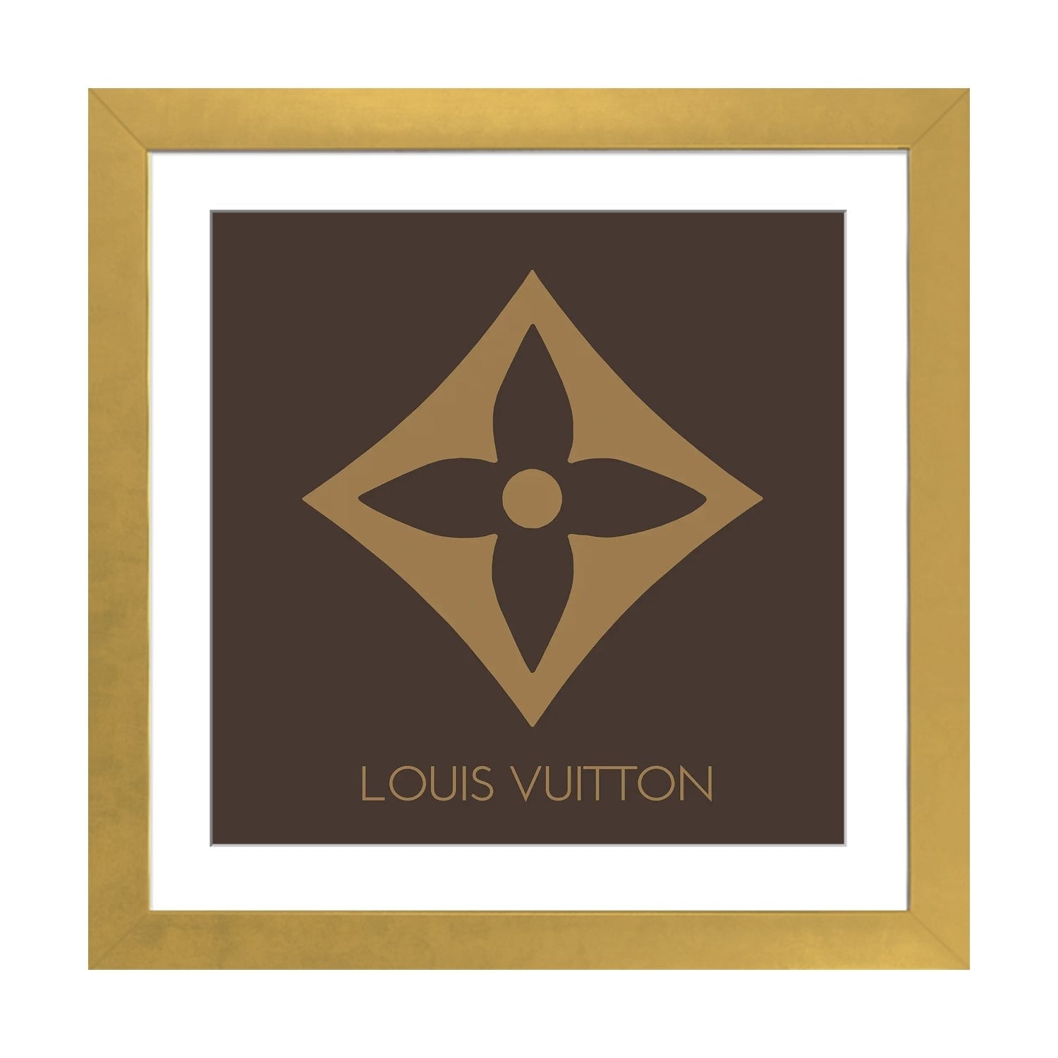 Louis Vuitton Colored Art Print by Art Mirano