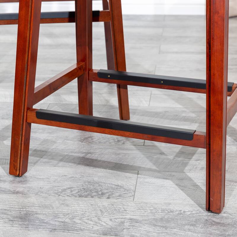 Bar Stool, Bone Leather Seat