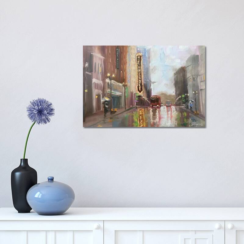 iCanvas "Knoxville TN" by Jennifer Stottle Taylor Canvas Print - 12x18x1.5