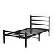 preview thumbnail 3 of 13, Durable Twin Bed Frame with Heavy Duty Metal Construction Noise Free And Functional