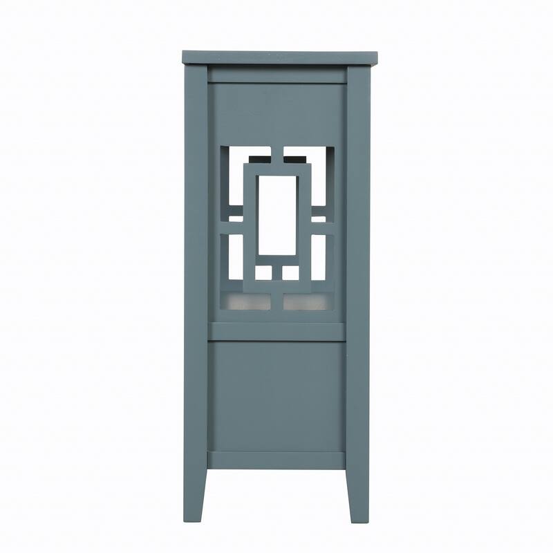 36-inch Modern Multifunctional Solid Pine Console Table