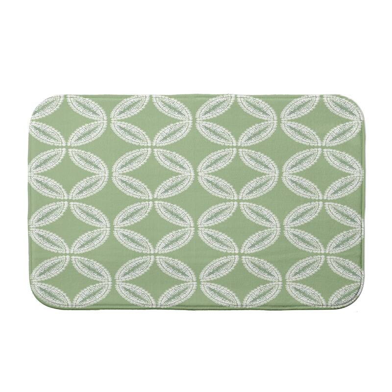Tidepool Bath Mat - 17 x 24 - Green