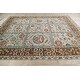 preview thumbnail 12 of 17, Floral Garden Design Tabriz Oriental Area Rug Wool Handmade Carpet - 7'11" x 9'11"