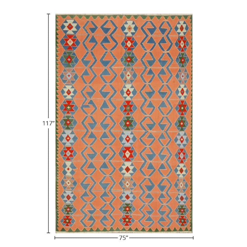 Desert Salmon Area Rug - 6' 3'' X 9' 9'' - 6' 3'' X 9' 9''