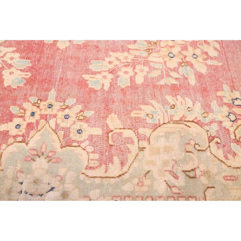 ECARPETGALLERY Hand-knotted Antalya Vintage Red Wool Rug - 9'5 x 13'9