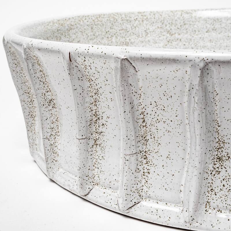 Mercana Silone White Ceramic Bowl