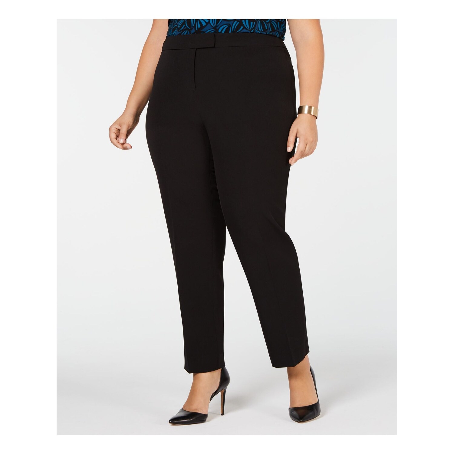 womens black trousers size 22