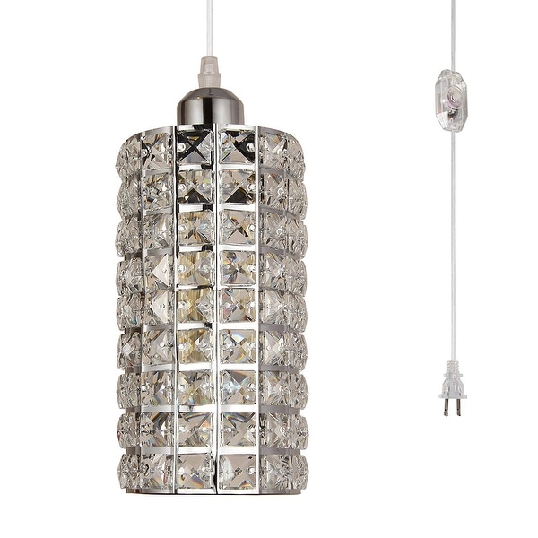 Shop Modern industrial dimmer switch plug in crystal ...