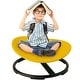 preview thumbnail 3 of 28, YUKOOL Round Spinning Swivel Chair - Boost Balance and Coordination in Kids Yellow