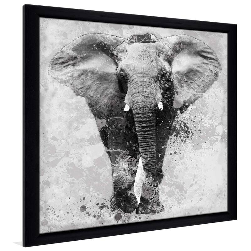 "Proud Elephant" by Carol Robinson Print on Acrylic