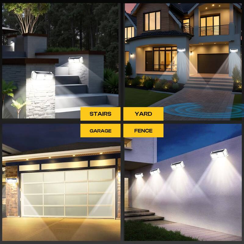 Bell + Howell Bionic Wall Light XL Pro Solar Powered Outdoor Motion Sensor Light