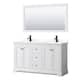 Option White / Giotto Quartz Top / Matte Black Hardware