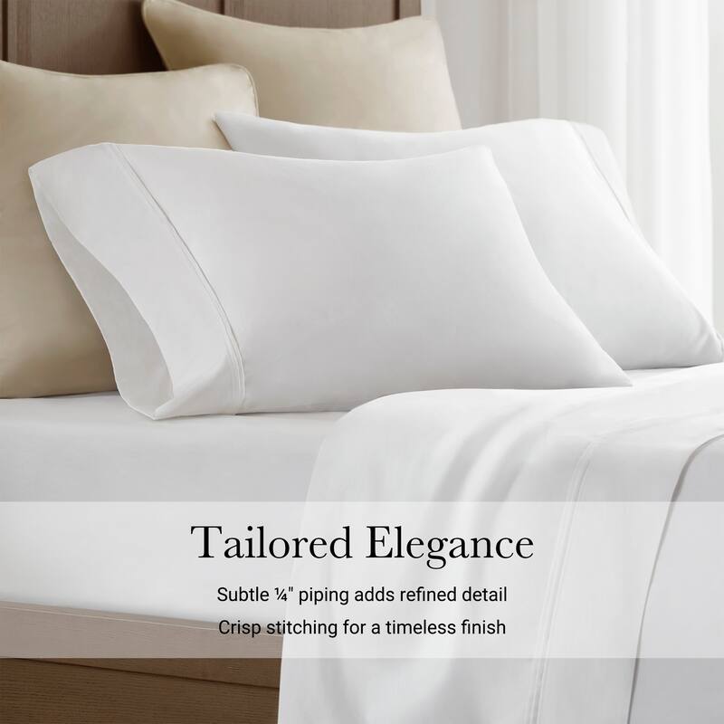 Harbor House 100% Egyptian Cotton Sateen Pillowcase Set