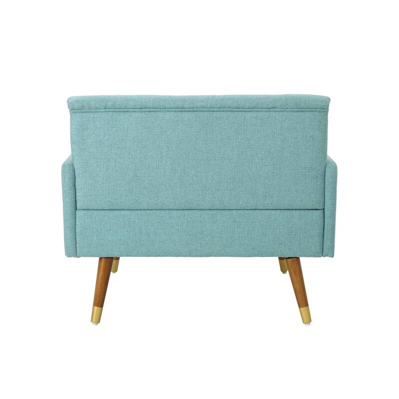 Merax Fabric Mid-Century Modern Club Chair