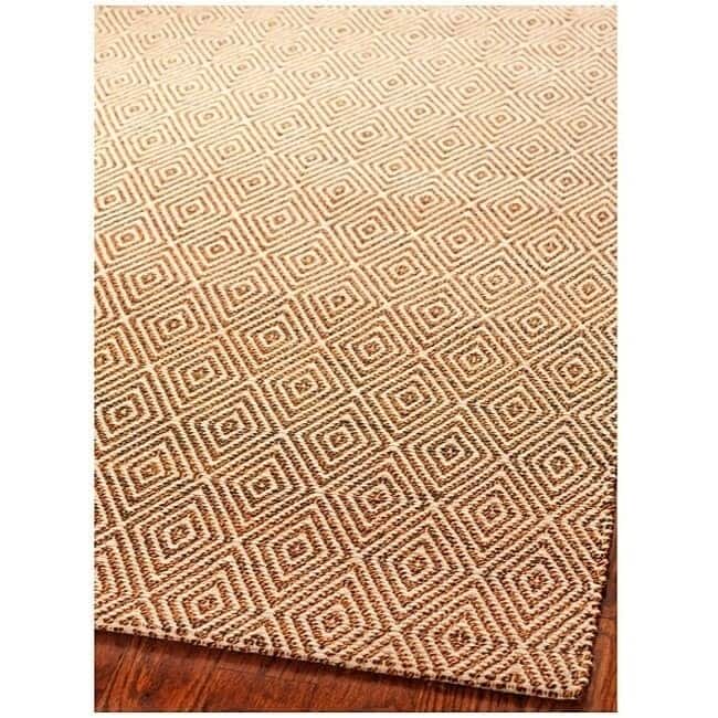 SAFAVIEH Handmade South Kallie Wida Casual Polyester Rug - 8' x 11' - Gold