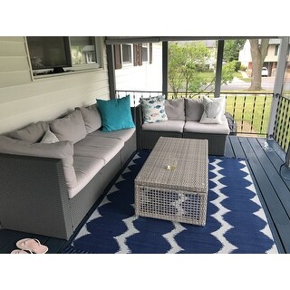 Aura Rattan Outdoor Patio Coffee Table