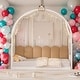 preview thumbnail 1 of 17, Twin Ground-Level Canopy Bed with Tent and Trundle White