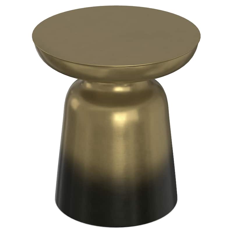 WYNDENHALL Layne Modern 16 inch Wide Metal Accent Side Table, Fully Assembled