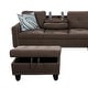 preview thumbnail 8 of 60, Sectional Sofa Set w/ Drop Down Table