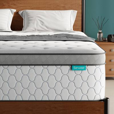 Serweet 12 Inch Memory Foam Hybrid Full Mattress