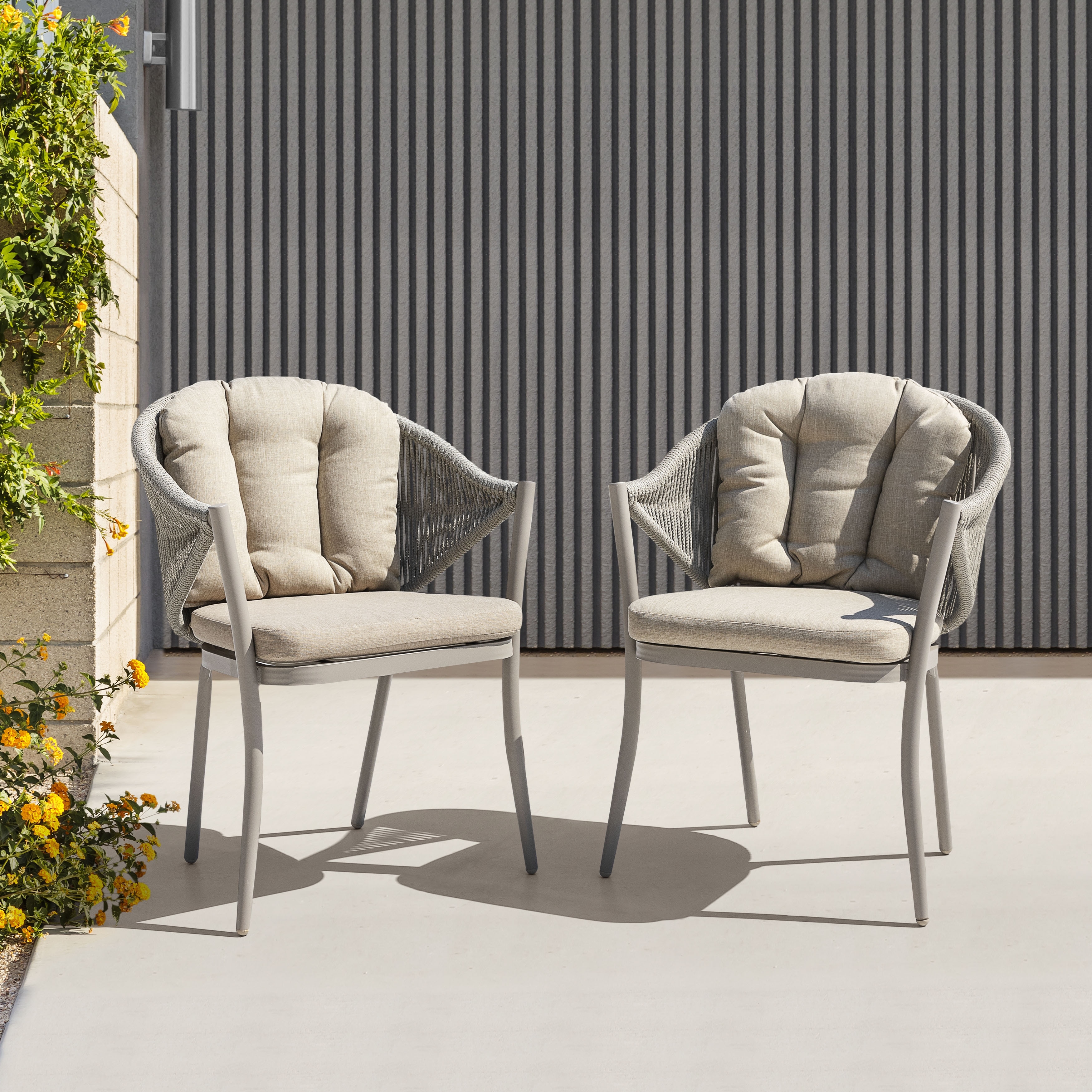Rope garden chair store