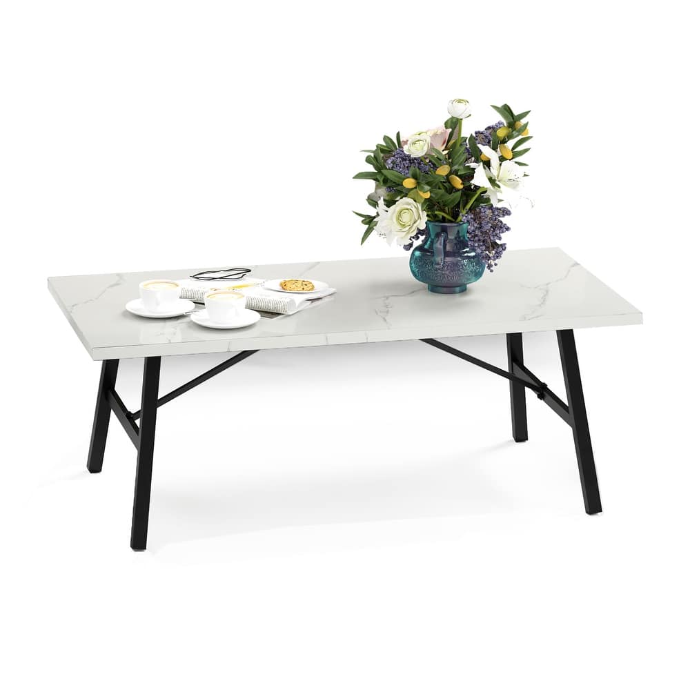 MAISON ARTS Patio Conversation Sets 5/7/9-Seat, Sofa Set with 2 Single Sofa Chairs, 3-Seater Sofa, Ottoman and Coffee Table